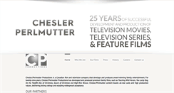 Desktop Screenshot of cheslerperlmutterproductions.com